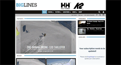 Desktop Screenshot of biglines.com